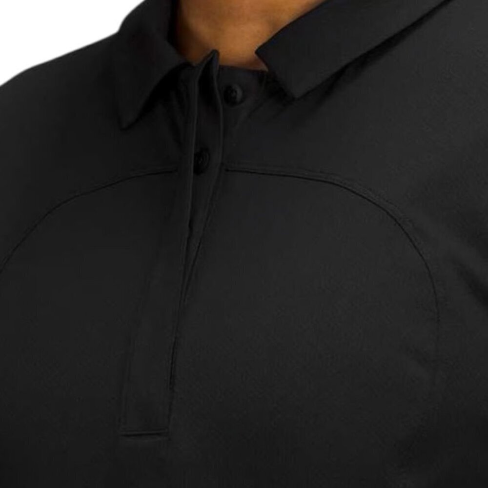 Quick-Drying Short Sleeve Polo - Black - Picture 5 of 6
